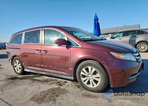 2015 Honda Odyssey Ex из США, поврежденный, VIN 5FNRL5H45FB110183